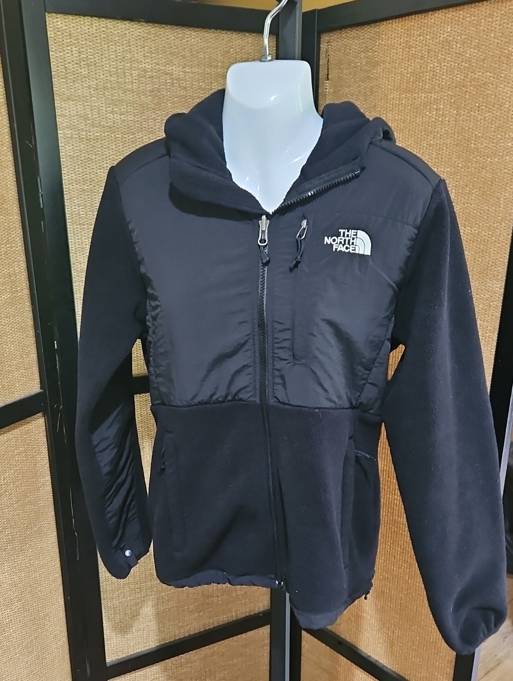 The North Face Black Hooded Fleece Jacket